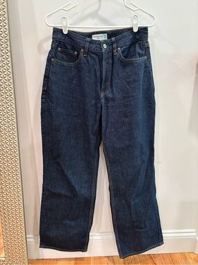 Abercrombie & Fitch Dark Indigo Curve Love Women’s Jeans